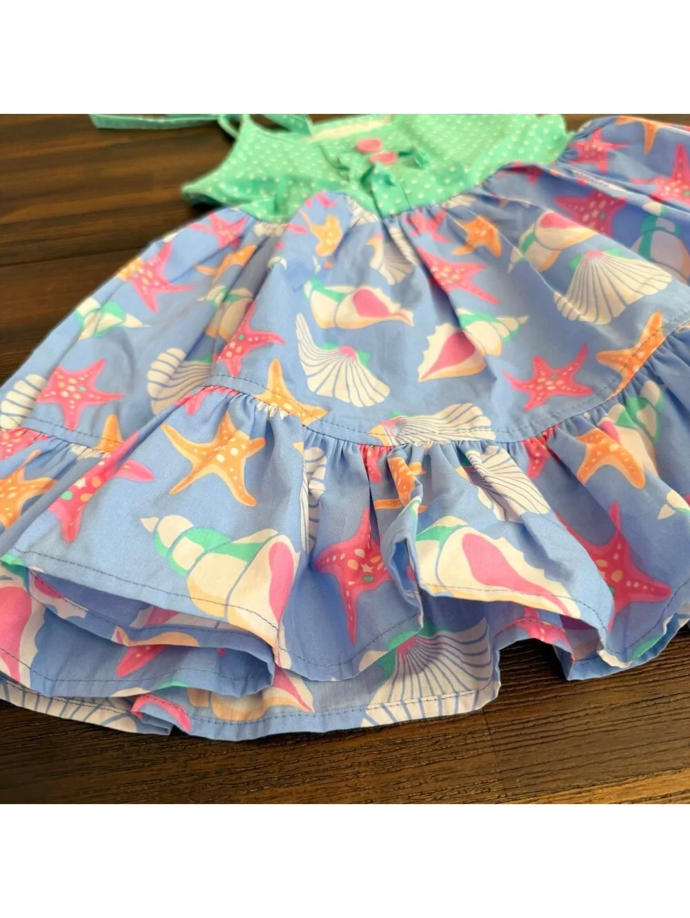 Eleanor Rose 3/4 Summer Seashell Dress